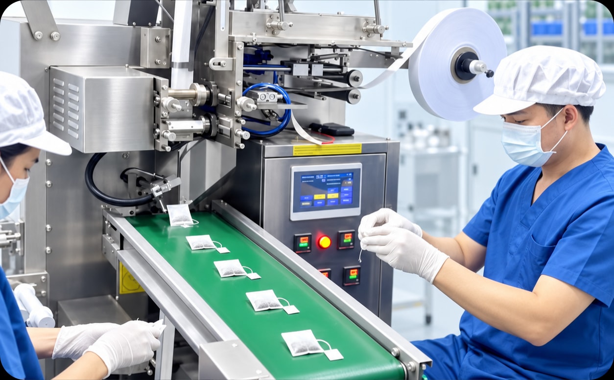 Công đoạn 4. phối trộn theo công thức