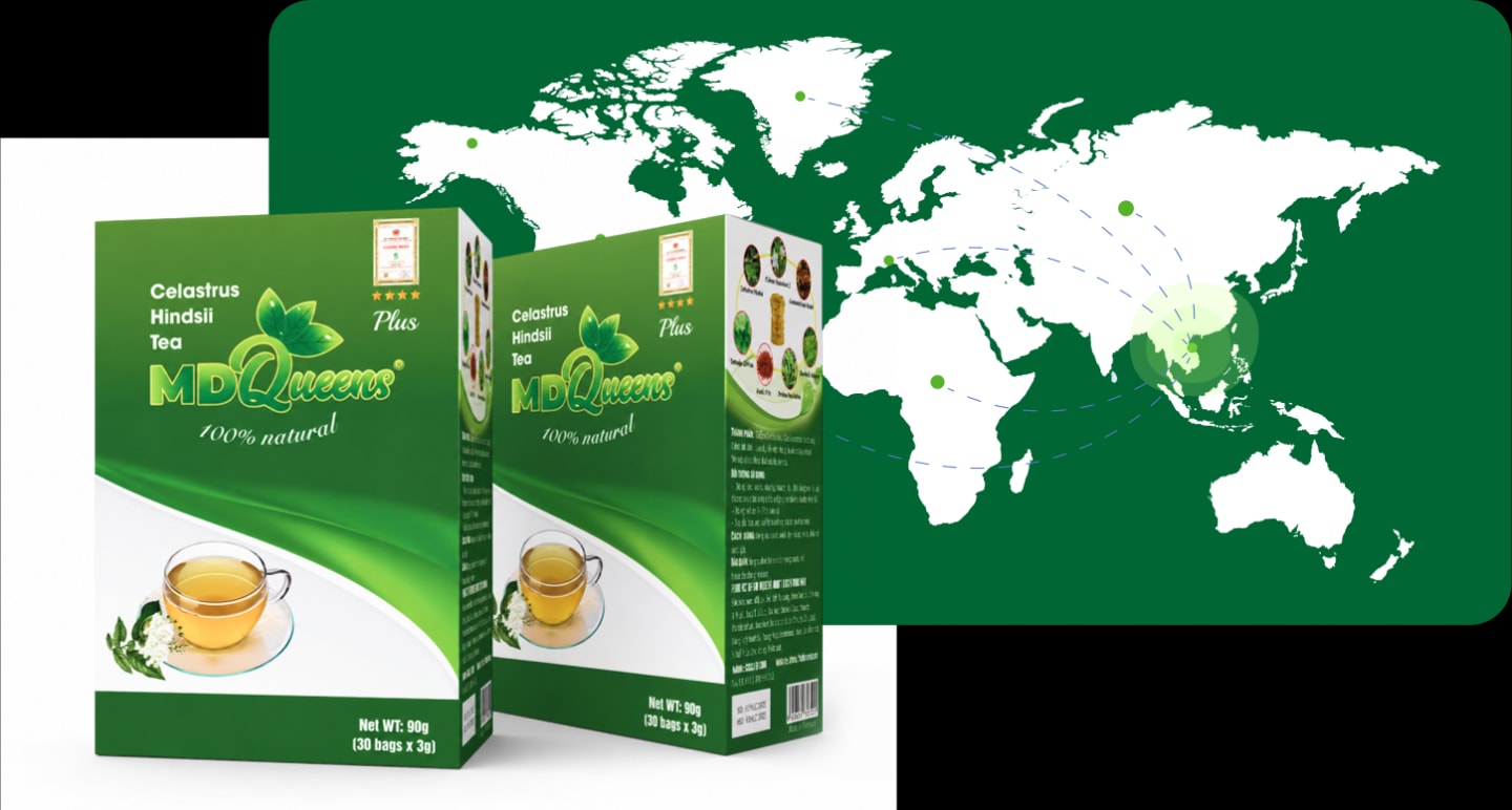 Sản phẩm MD Queens trên bản đồ thế giới